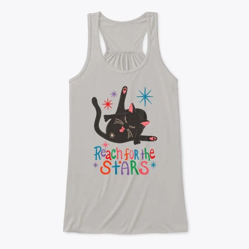 Reach For The Stars - Funny Cat Butt Pun